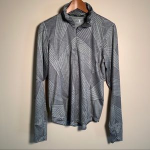 Brooks Half-Zip Running Pullover with Thumb Holes